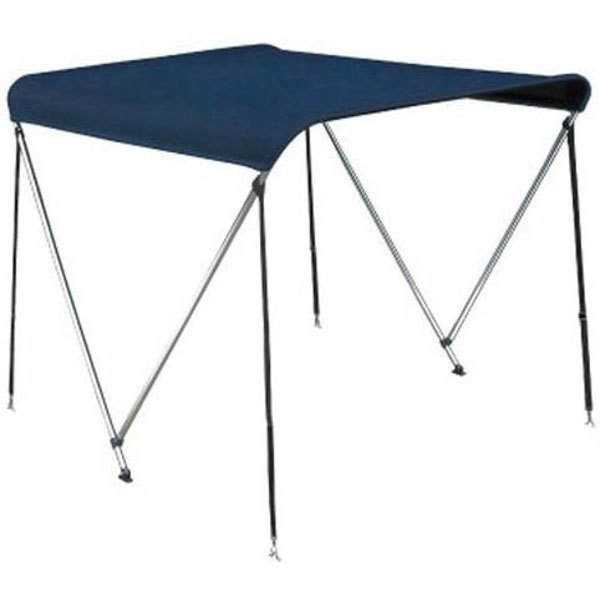 Oceansouth Bimini 2 Bows Awning Silber 130 / 150 cm von Oceansouth