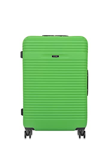 OCHNIK Großer Koffer | Hartschalenkoffer | Material: ABS | Farbe: grün | Größe: L | Maße: 76x51x30cm | Volumen: 97 Liter | 4 Rollen | Hohe Qualität von OCHNIK