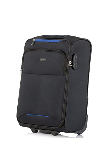 OCHNIK Kleiner Koffer | Softcase | Material: Nylon | Farbe: Schwarz | Größe: S | Maße: 54×36,50×22 cm | Fassungsvermögen: 44l | Hohe Qualität von OCHNIK