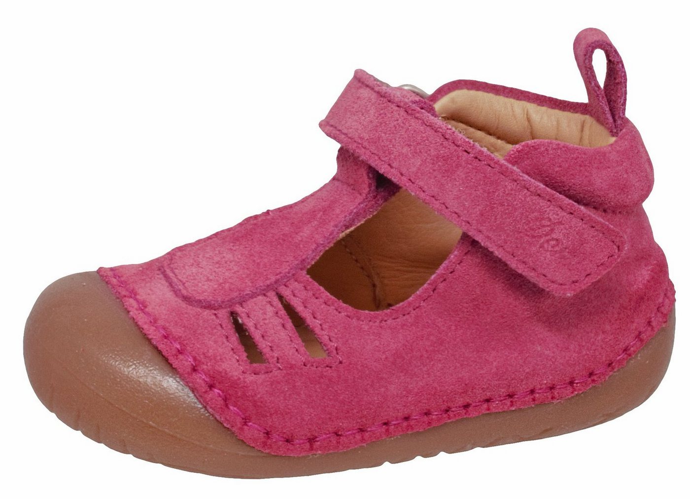 Ocra Ocra 334 Baby Mädchen Schuhe Lauflernschuhe Leder Klett Pink Krabbelschuh von Ocra