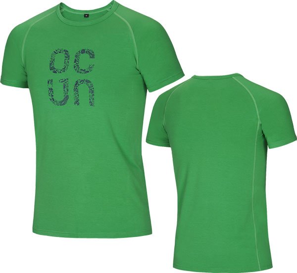 OCUN - Funktions-T-Shirt Bambus Shirt, grün von Ocun