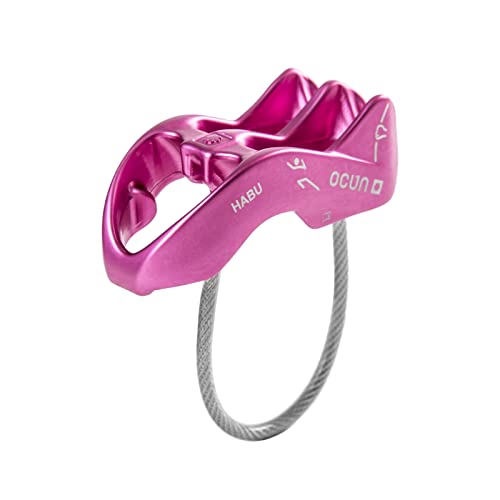 Ocun Habu Pink - Innovatives vielseitiges Sicherungsgerät, Größe One Size - Farbe Pink von Ocun