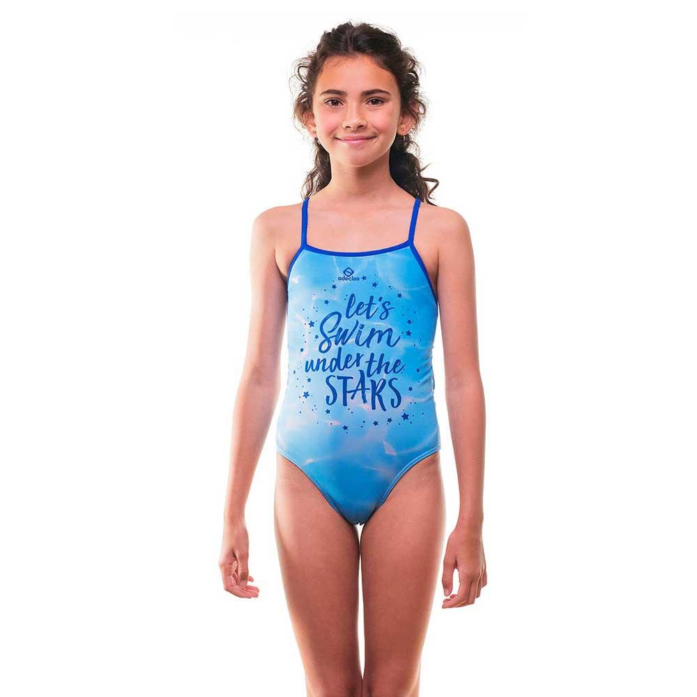Odeclas Stars Teen Swimsuit Blau 10 Years Mädchen von Odeclas
