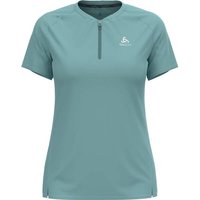 ODLO Damen T-shirt s/s 1/2 zip AXALP TRAI von Odlo