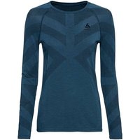 ODLO Damen Unterhemd BL TOP Crew neck l/s KINSHIP L von Odlo