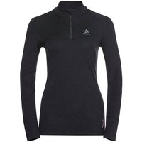 ODLO Damen Unterhemd BL TOP turtle neck l/s half zi von Odlo