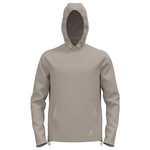 ODLO Laufshirt Herren Langarm Active 365 Knit Hoody I Sport Shirt Männer I Sport Oberteil I Midlayer I Fitness Shirt von Odlo