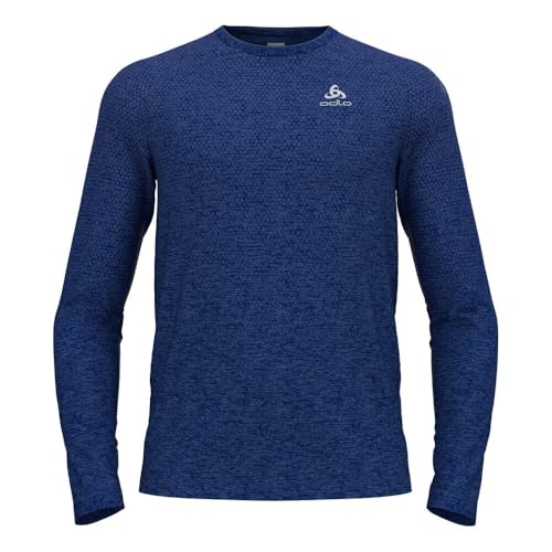 ODLO Laufshirt Herren Langarm Essential Seamless I Sport Shirt Männer I Sport Oberteil I Fitness Shirt von Odlo