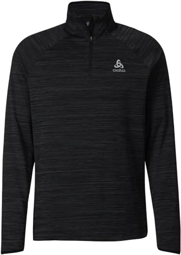 ODLO Mid Layer 1/2 Zip STEAM Black Melange - XXL von Odlo