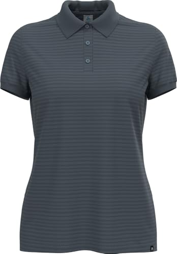 ODLO Wandershirt Damen Ascent Natural I Funktionsshirt Wandern Atmungsaktiv I Polo Shirt von Odlo
