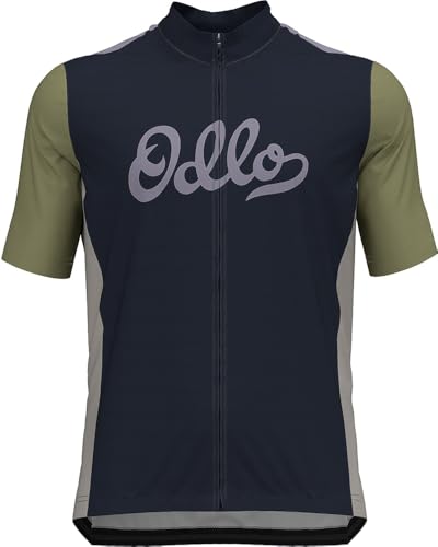 ODLO Fahrradtrikot Herren Essential Vintage I Radtrikot Kurzarm I Fahrradshirt von Odlo