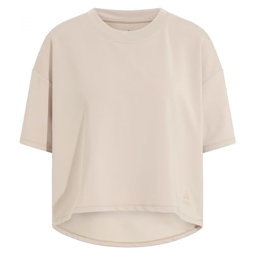 Odlo Damen Active 365 Natural Blend_314081 T-Shirt, Silver Cloud Melange, L EU von Odlo