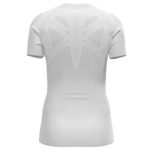 Odlo Damen Active Spine T-Shirt mit Rundhals, White, XS von Odlo