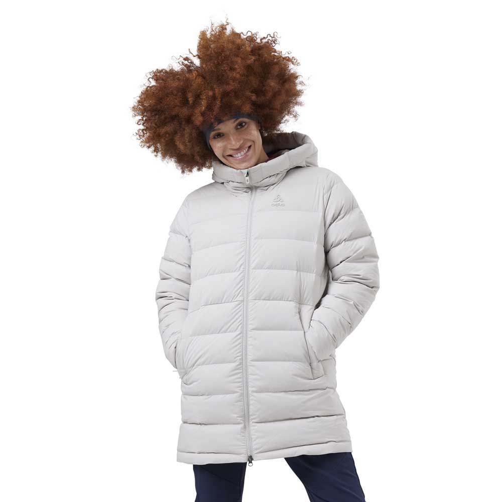 Odlo Ascent N-thermic Hooded Jacket Grau XL Frau von Odlo