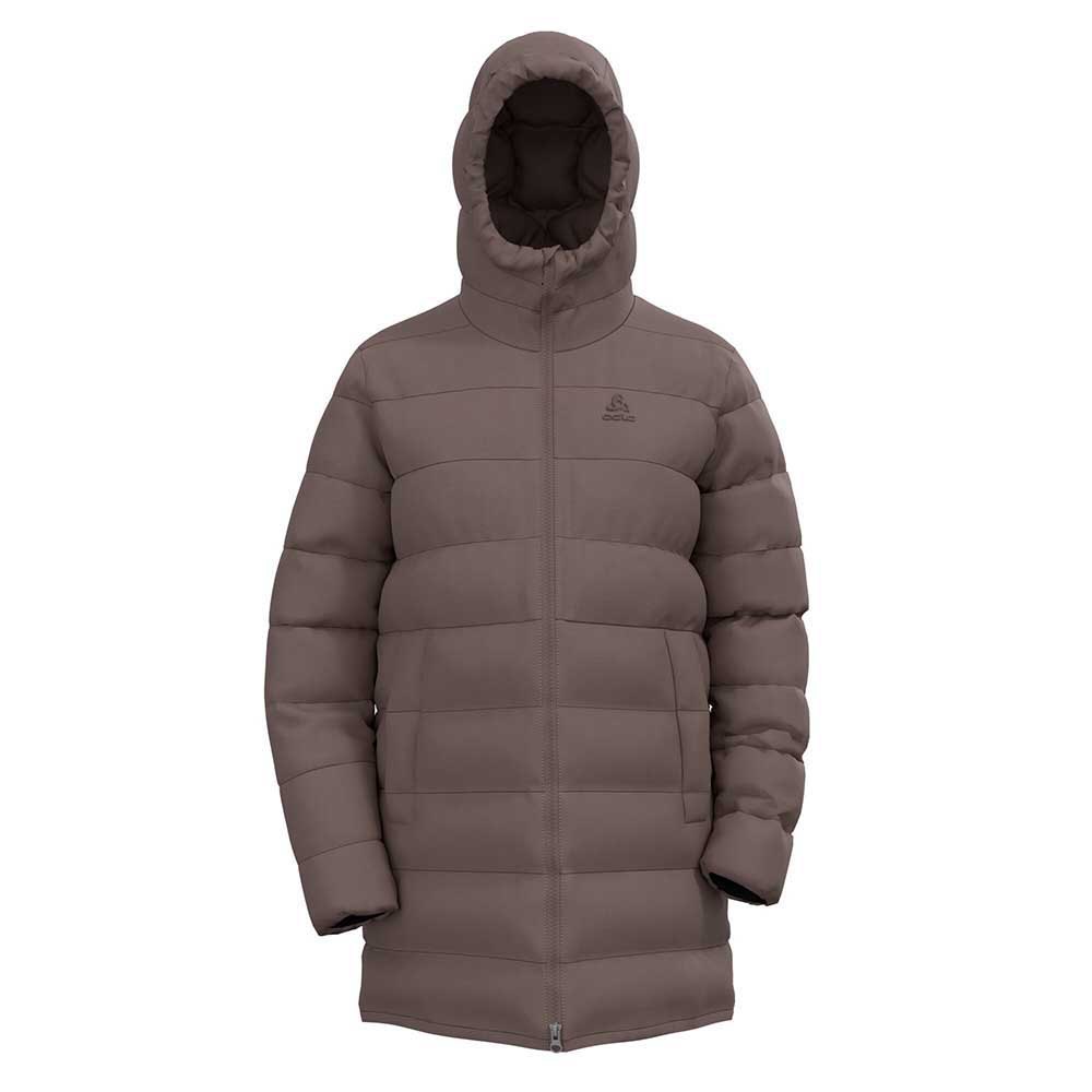 Odlo Ascent N-thermic Hooded Jacket Grau S Frau von Odlo