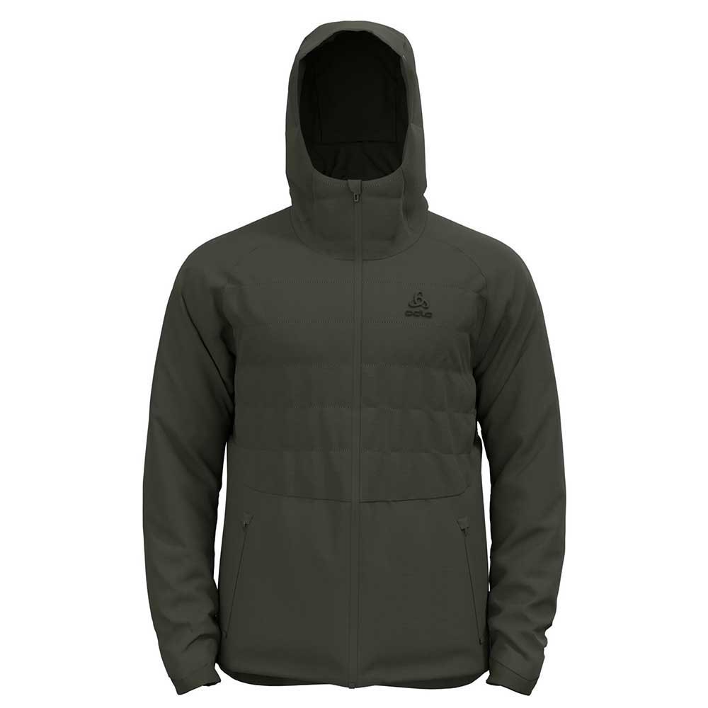 Odlo Ascent S-thermic Hooded Jacket Grün S Mann von Odlo