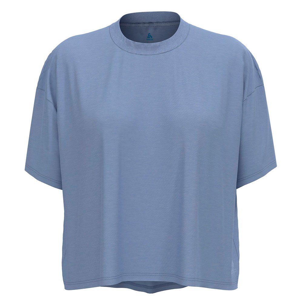Odlo Crew Active 365 Natural Short Sleeve T-shirt Blau XL Frau von Odlo