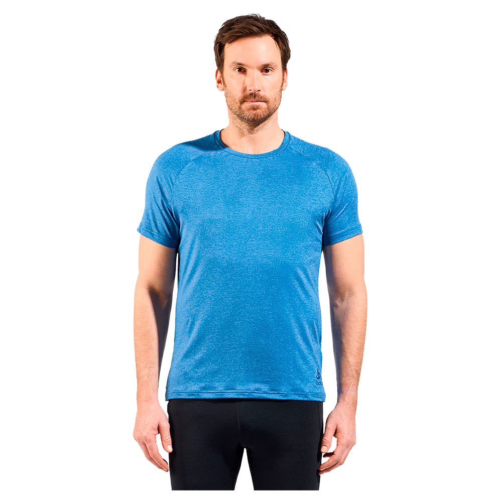 Odlo Crew Active 365 Short Sleeve T-shirt Blau 3XL Mann von Odlo