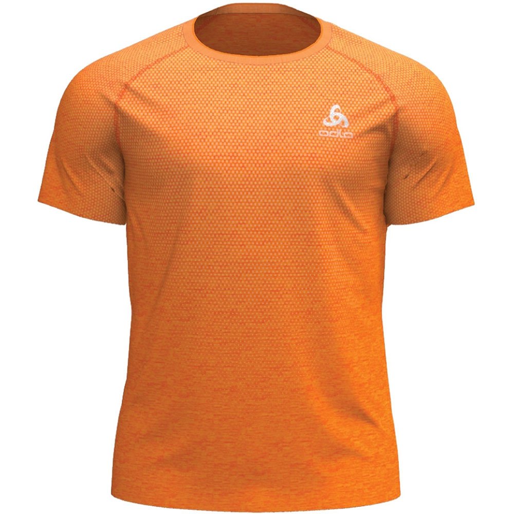 Odlo Crew Essential Seamless Short Sleeve T-shirt Orange S Mann von Odlo