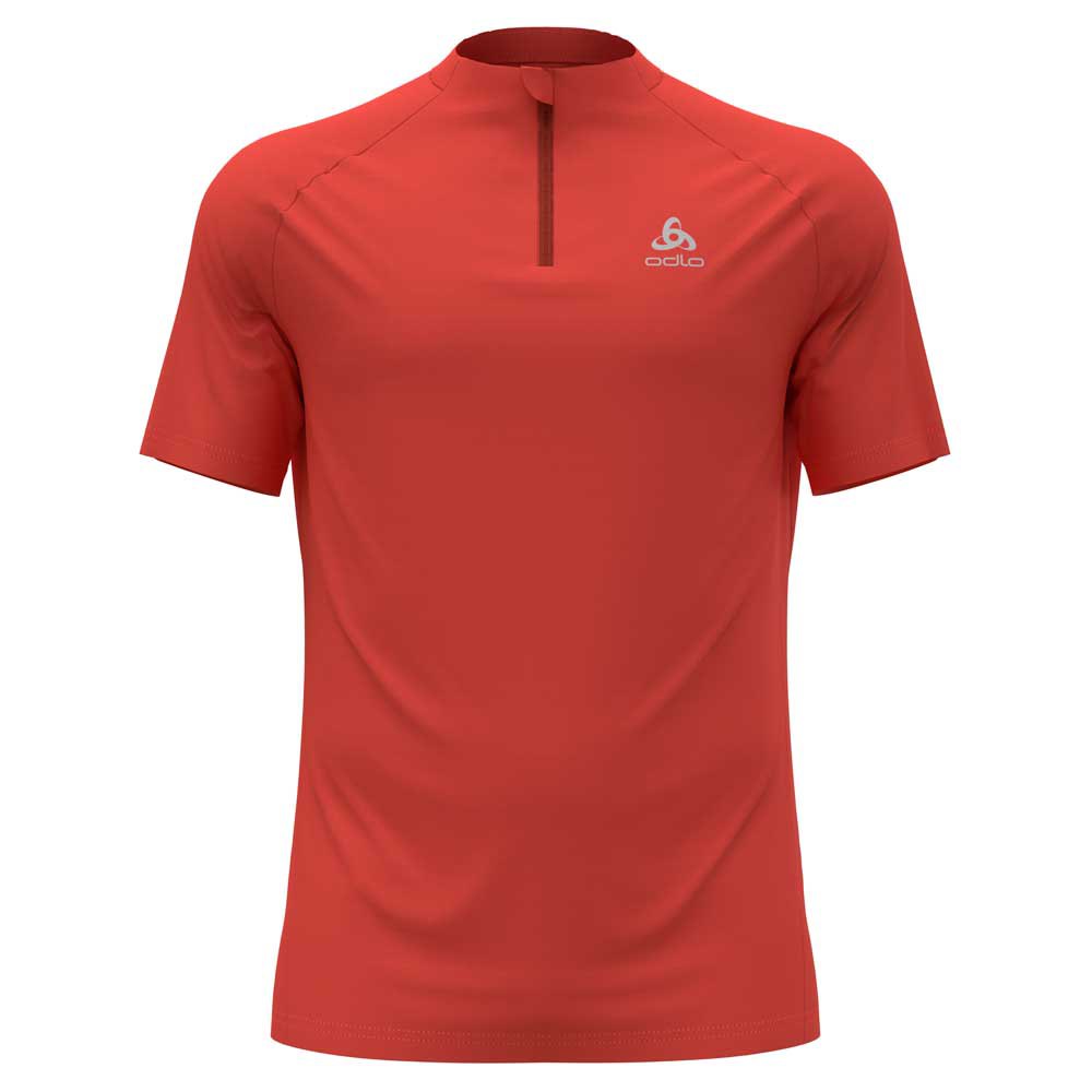 Odlo Crew Essential Short Sleeve T-shirt Rot L Mann von Odlo