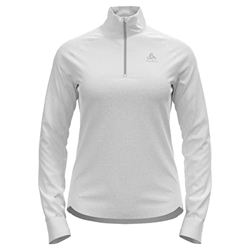 Odlo Damen Langarm Shirt mit halben Reißverschluss BERRA, white, S von Odlo