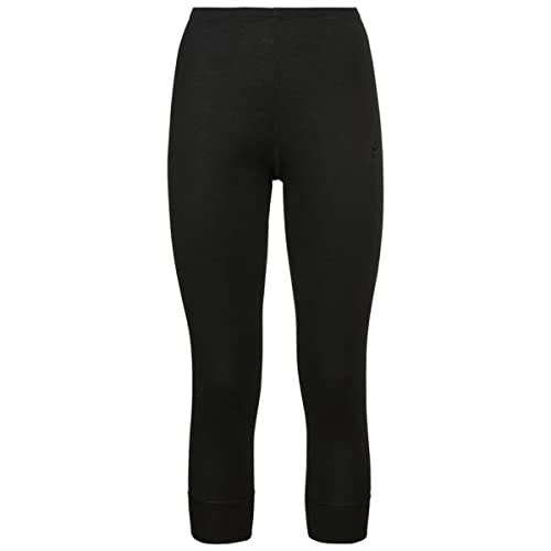 Odlo Damen Active Warm Eco_159131 Funktionsunterwäsche 3/4 Hose, Schwarz, S EU von Odlo