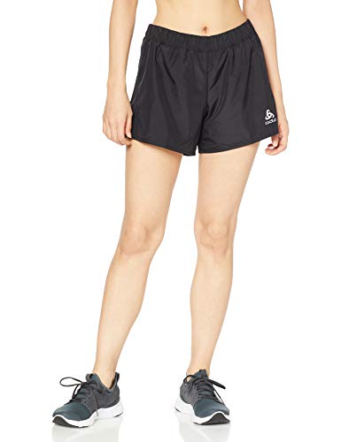 Odlo Damen ESSENTIAL Shorts 4 Inch, Black, L von Odlo