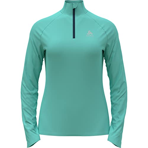 Odlo Damen Laufoberteil mit Reißverschluss ESSENTIAL CERAMIWARM, polynya, M von Odlo