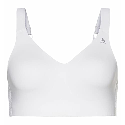 Odlo Damen Everyday High Support_13161e Sport BH, Weiß, 85 EU von Odlo