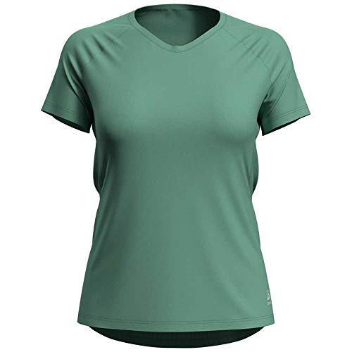 Odlo Damen Hemd S/S Rundhalsausschnitt Lou T-Shirt, Minzcreme, L von Odlo
