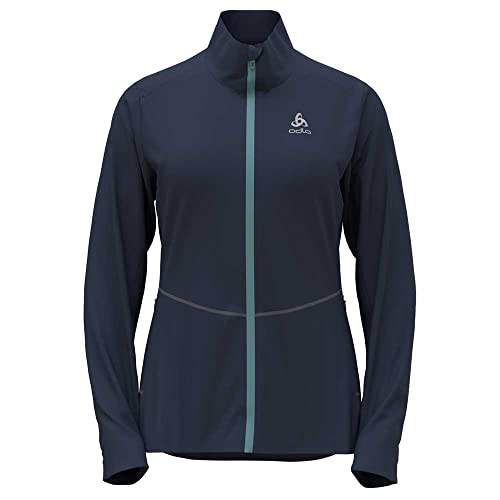 Odlo Damen Langlauf Jacke MARKENES, dark sapphire - reef waters, M von Odlo