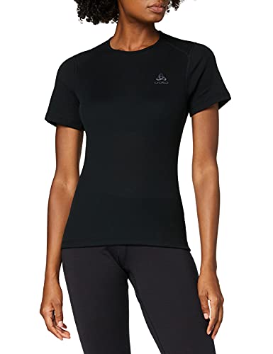Odlo Damen ACTIVE WARM Baselayer T-Shirt mit Rundhals, Black, XL von Odlo