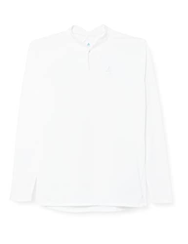Odlo Damen F-DRY Langarm-T-Shirt mit Rundhals, White, XS von Odlo