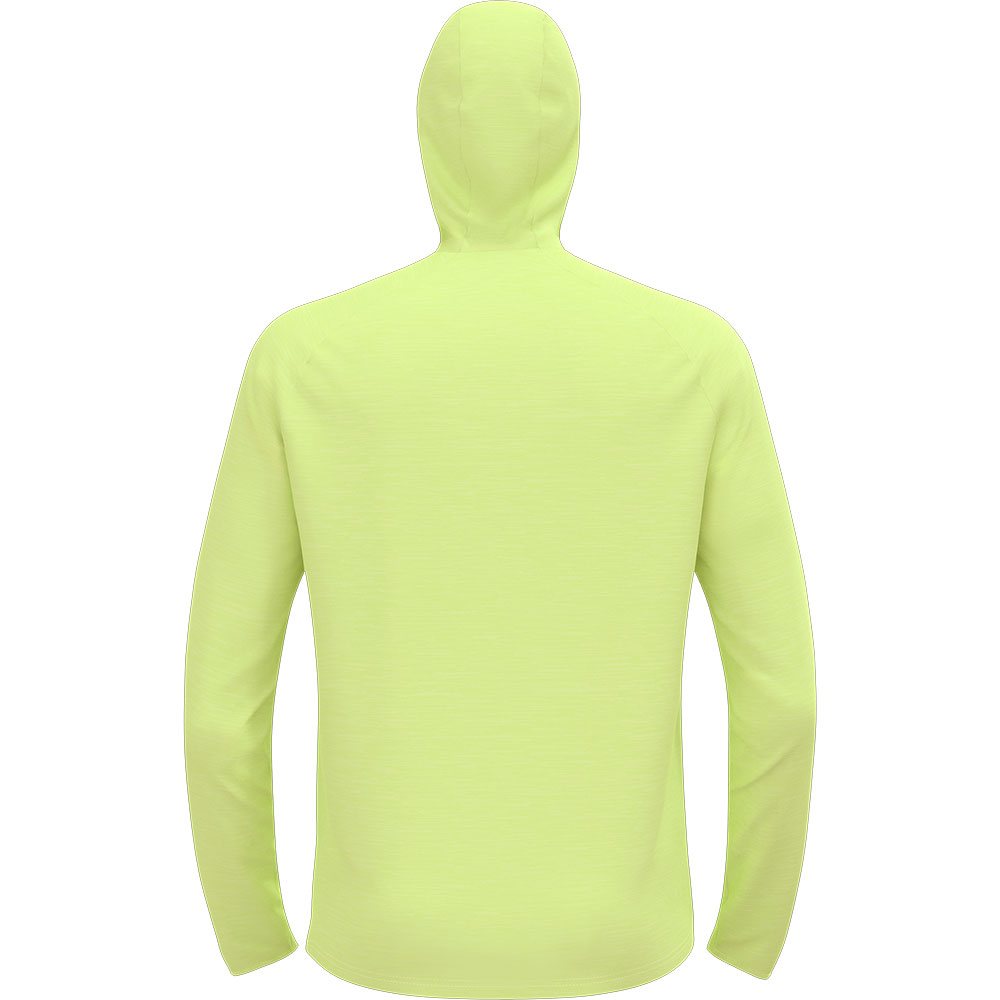 Odlo Essential Thermal Hoodie Fleece Gelb XL Mann von Odlo