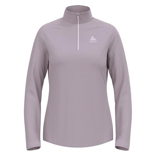 Odlo Fleecepullover Damen Besso I Midlayer mit Halbreißverschluss I Langarm Wandershirt Langarm Wandershirt mit 1/2 Reißverschluss I Damen von Odlo