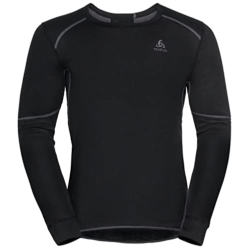 Odlo Herren Funktionsunterwäsche Langarm Shirt ACTIVE X-WARM ECO, black, S von Odlo