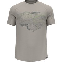 Odlo Herren Ascent PW 130 Topography T-Shirt von Odlo