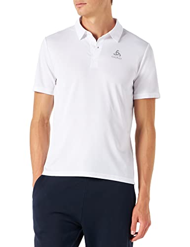 Odlo Herren F-dry_550802 Polo Shirt, Weiß, M EU von Odlo