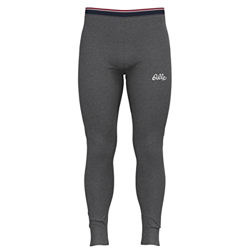Odlo Herren Funktionsunterwäsche Lange Hose ACTIVE WARM ORIGINALS ECO, odlo steel grey melange, L von Odlo