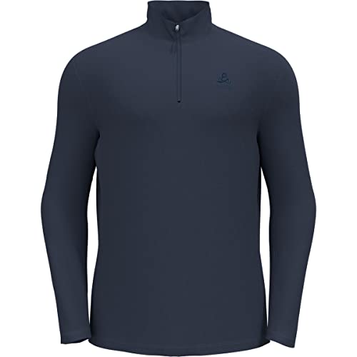 Odlo Herren Langarm Shirt mit halben Reißverschluss BERRA, dark sapphire, XXL von Odlo