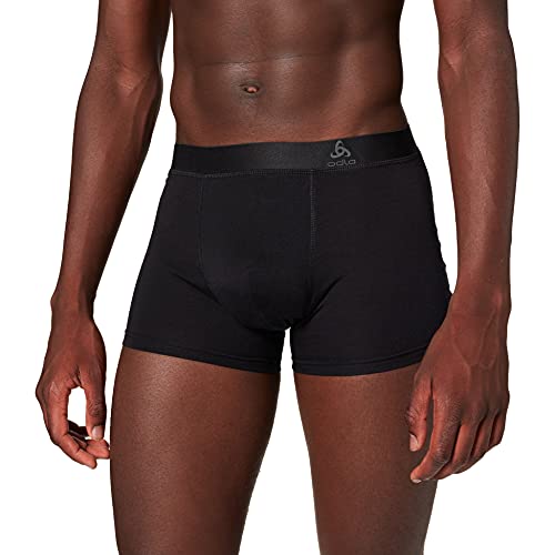 Odlo Herren MERINO 130 Funktionsunterwäsche Boxershorts, black, M von Odlo