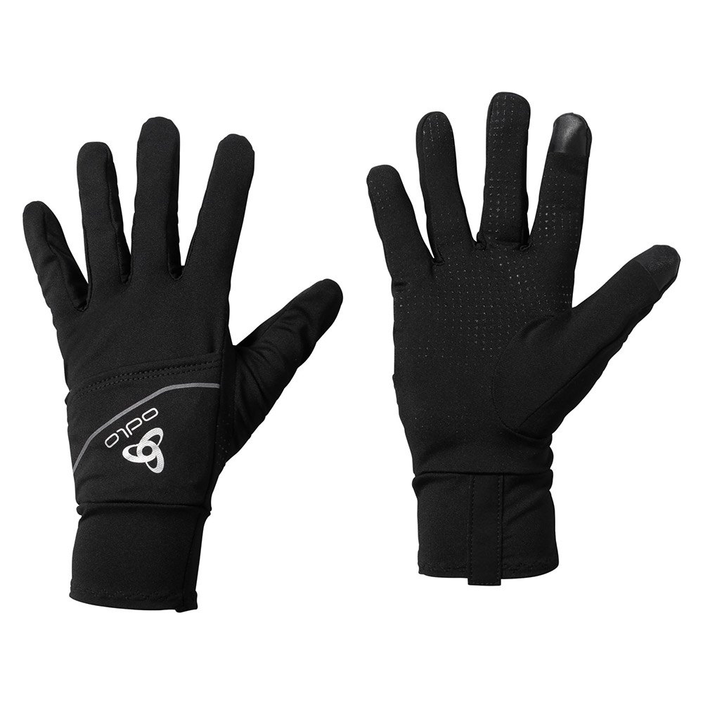Odlo Intensity Cover Safety Light Gloves Schwarz 2XS Mann von Odlo