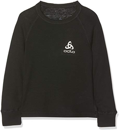 Odlo Kinder ACTIVE WARM Baselayer Langarm-Shirt, Black, 128 von Odlo