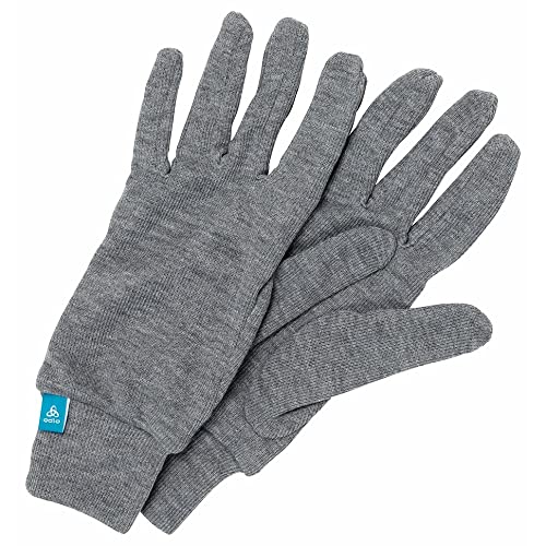Odlo Kinder Handschuhe ACTIVE WARM ECO, odlo steel grey melange, M von Odlo