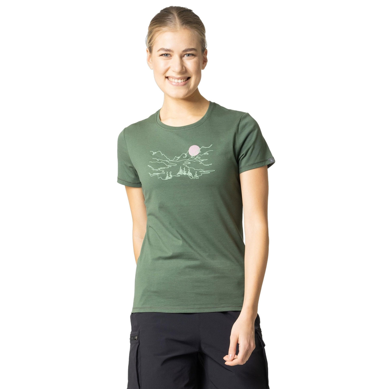 Odlo Kumano T-Shirt mit Talprint Lady | 551371-40415 von Odlo