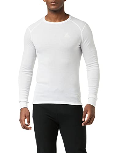 Odlo Herren Active Warm Eco Funktionsunterw sche Langarm Shirt, Weiß, S EU von Odlo