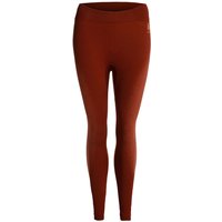 Odlo Performance Warm Eco Big Logo Bottom Long Tight Damen in berry, Größe: L von Odlo