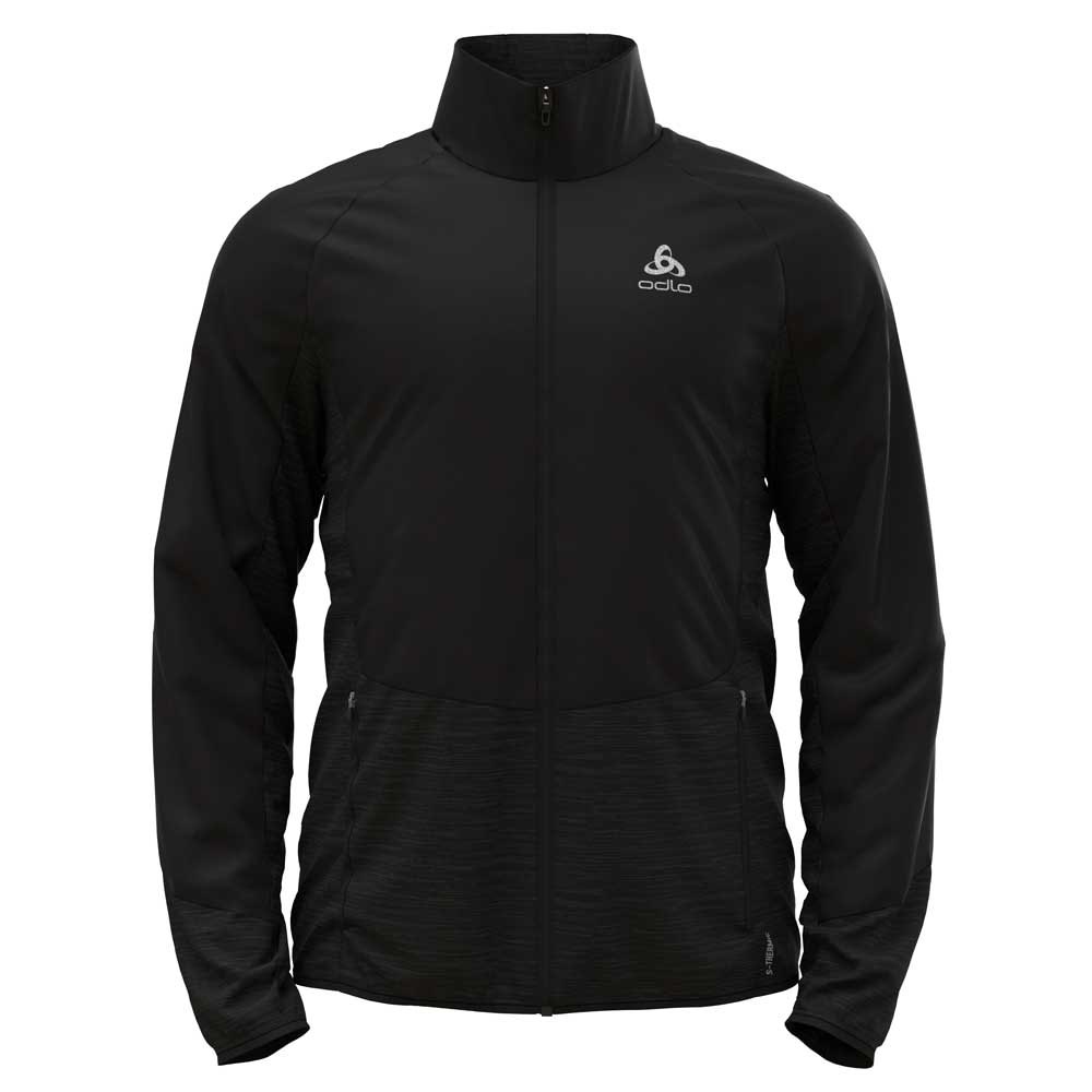 Odlo Run Easy Warm Hybrid Jacket Schwarz S Mann von Odlo