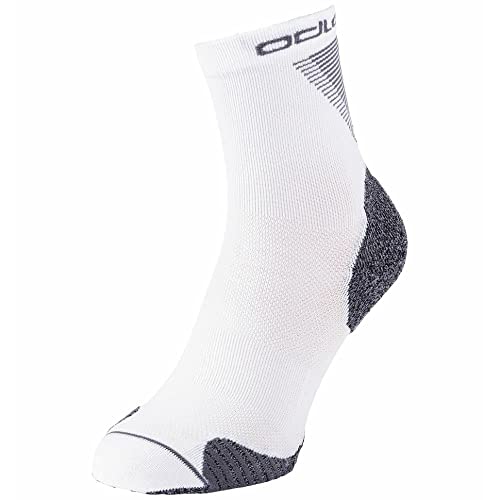 Odlo Unisex Laufsocken micro CERAMICOOL RUN, white, 36-38 von Odlo