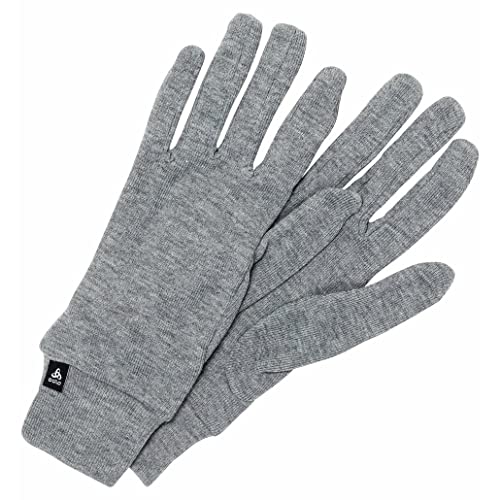 Odlo Unisex Handschuhe ACTIVE WARM ECO, odlo steel grey melange, L von Odlo